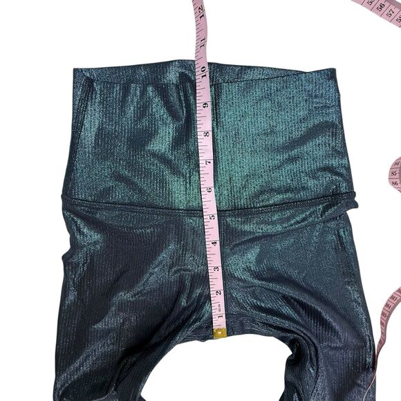 Lululemon Align HR Pant 28" Blue Shine Size 2 High Rise Leggings Metallic - Picture 9 of 11